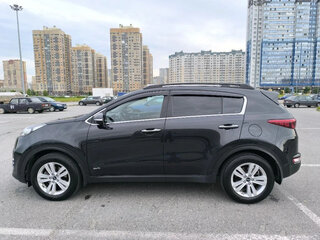 2017 Kia Sportage IV, чёрный, 1990000 рублей, вид 4