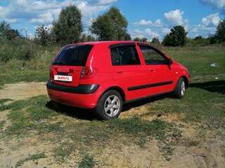 2007 Hyundai Getz I Рестайлинг, красный, 550000 рублей, вид 3