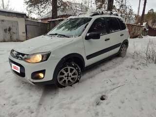 2017 Lada (ВАЗ) Kalina Cross II, белый, 625000 рублей, вид 2