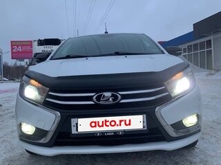 2017 Lada (ВАЗ) Vesta I, белый, 800000 рублей, вид 2