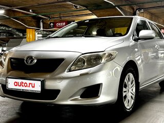 2007 Toyota Corolla X (E140, E150), серебристый, 550000 рублей, вид 1
