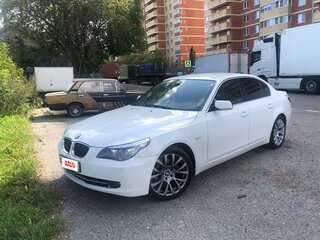 2008 BMW 5 серии 525i V (E60/E61) Рестайлинг, белый, 1400000 рублей, вид 1