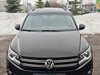2015 Volkswagen Tiguan I Рестайлинг, чёрный, 1450000 рублей, вид 2