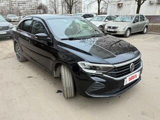 2022 Volkswagen Polo VI, чёрный, 1375000 рублей, вид 2