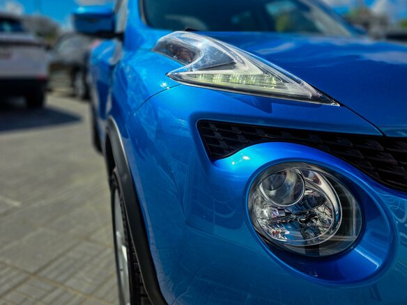 2018 Nissan Juke I Рестайлинг, синий, 1509000 рублей - вид 5