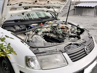 1998 Volkswagen Passat B5, белый, 230000 рублей, вид 4