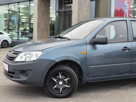 2014 Lada (ВАЗ) Granta I, серый, 239000 рублей, вид 2