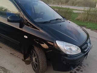 2008 Hyundai Getz I Рестайлинг, чёрный, 475000 рублей, вид 1