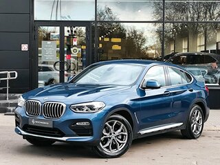 2019 BMW X4 20d II (G02), синий, 3509000 рублей, вид 1