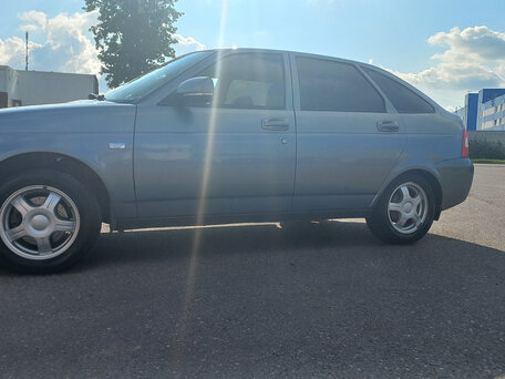 2008 Lada (ВАЗ) Priora I, серебристый, 450000 рублей, вид 4