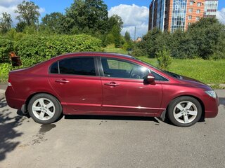 2007 Honda Civic VIII, пурпурный, 475000 рублей, вид 5