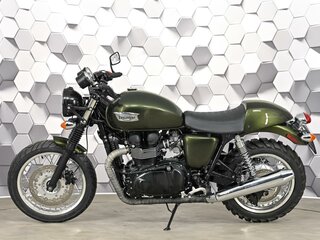 2012 Triumph Thruxton, зелёный, 577000 рублей, вид 4