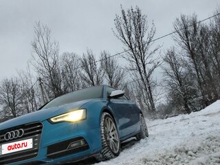 2012 Audi A5 I (8T) Рестайлинг, синий, 1350000 рублей, вид 4