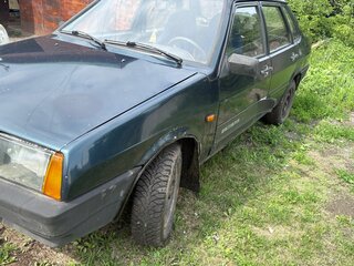 1998 Lada (ВАЗ) 21099, зелёный, 85000 рублей, вид 3