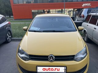 2011 Volkswagen Polo V, жёлтый, 530000 рублей, вид 1
