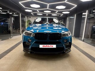 2017 BMW X6 M II (F86), голубой, 3950000 рублей, вид 2