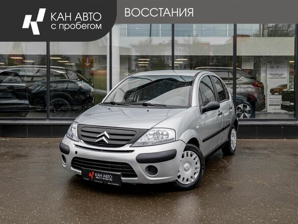 2006 Citroen C3 I Рестайлинг, серебристый
