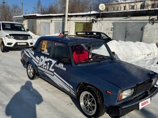 2007 Lada (ВАЗ) 2107, синий, 150000 рублей, вид 4