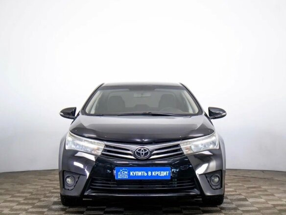 2013 Toyota Corolla XI (E160, E170, E180), чёрный, 960000 рублей - вид 1