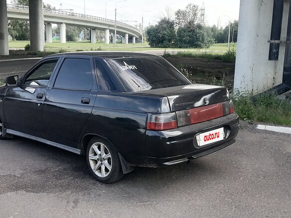 2005 Lada (ВАЗ) 2110, чёрный - вид 2