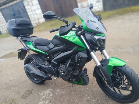 2020 Bajaj Dominar 400, зелёный, 333333 рублей, вид 3