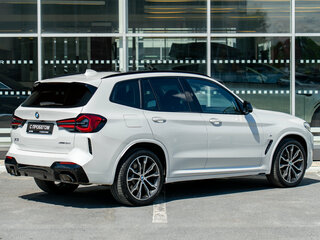 2022 BMW X3 30i xDrive III (G01) Рестайлинг, белый, 6200000 рублей, вид 3