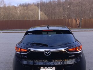 2021 Mazda CX-3 I Рестайлинг, чёрный, 1920000 рублей, вид 5