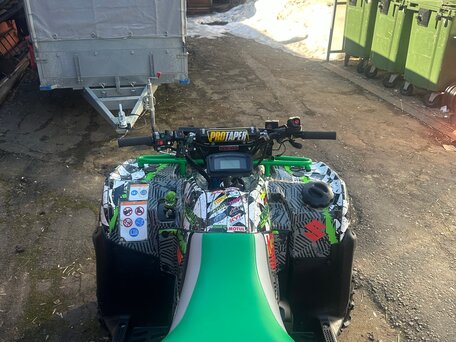 2011 Suzuki KingQuad 750, зелёный, 680000 рублей, вид 3