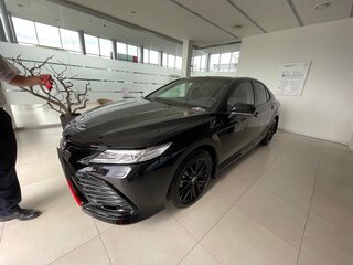 2021 Toyota Camry VIII (XV70) Рестайлинг, чёрный, 4200000 рублей, вид 1