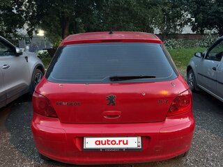 2006 Peugeot 307 I Рестайлинг, красный, 300000 рублей, вид 4
