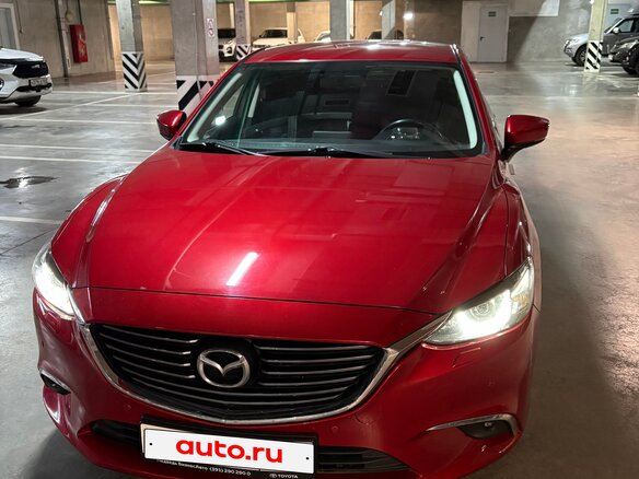 2018 Mazda 6 III (GJ) Рестайлинг, красный, 1900000 рублей