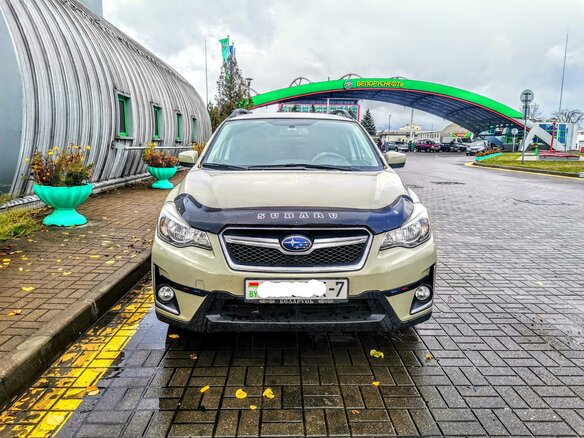 2016 Subaru XV I Рестайлинг, бежевый, 1500000 рублей - вид 5