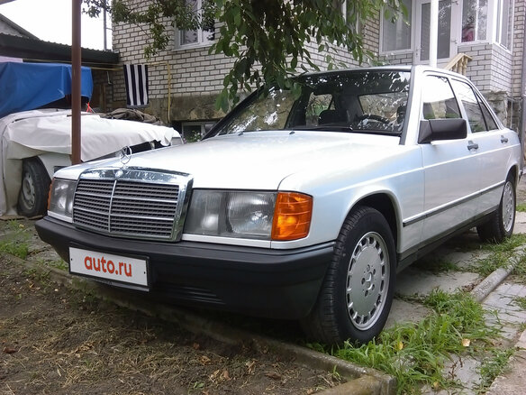 1988 Mercedes-Benz 190 (W201), белый - вид 6