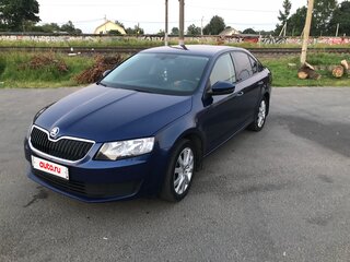 2015 Skoda Octavia III (A7), синий, 800000 рублей, вид 1