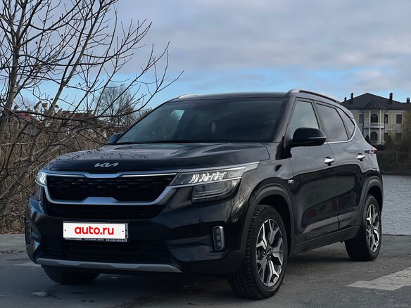 2022 Kia Seltos I, чёрный, 2390000 рублей - вид 7
