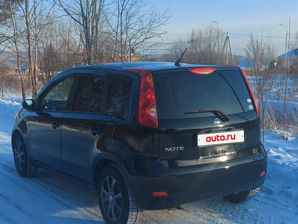 2009 Nissan Note I Рестайлинг, чёрный, 590000 рублей - вид 8