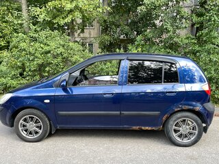 2008 Hyundai Getz I Рестайлинг, синий, 355000 рублей, вид 2