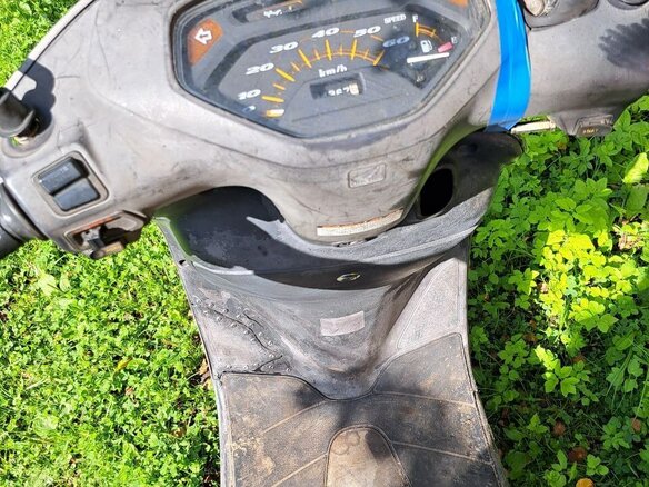 2000 Honda Lead 100, серый, 62000 рублей - вид 1