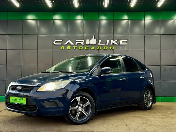 2010 Ford Focus II Рестайлинг, синий, 399000 рублей - вид 1