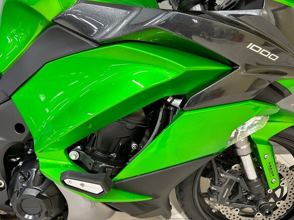2017 Kawasaki Ninja 1000, зелёный, 950000 рублей - вид 9