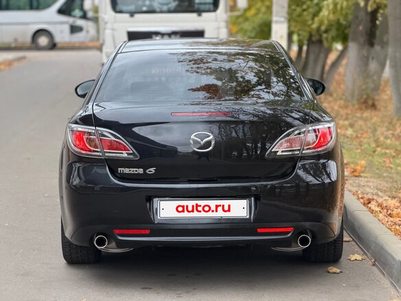 2009 Mazda 6 II (GH), чёрный - вид 9
