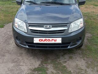 2016 Lada (ВАЗ) Granta I, серебристый, 460000 рублей, вид 1