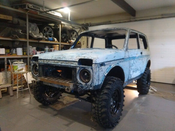2006 Lada (ВАЗ) 2121 (4x4) I Рестайлинг, синий, 900000 рублей