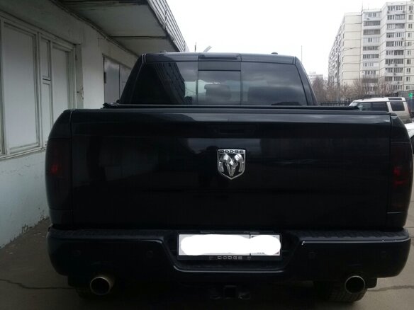 2009 Dodge RAM IV (DS/DJ), чёрный - вид 3