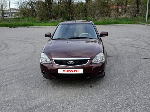 2012 Lada (ВАЗ) Priora I, пурпурный, 430000 рублей
