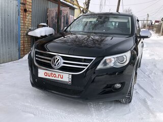 2008 Volkswagen Tiguan I, чёрный, 915000 рублей, вид 1