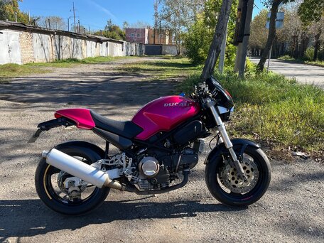 1999 Ducati Monster, красный, 295000 рублей, вид 3