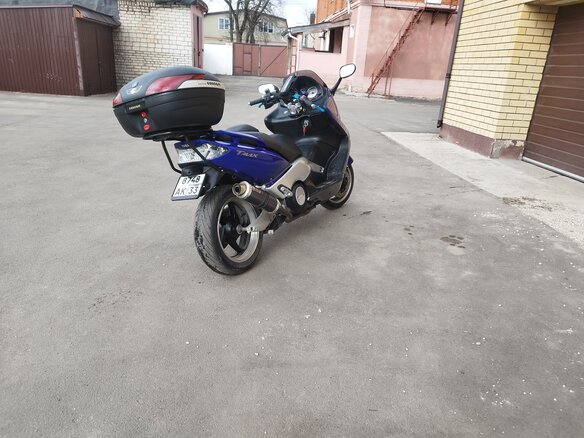 2007 Yamaha TMAX, синий, 410000 рублей - вид 5