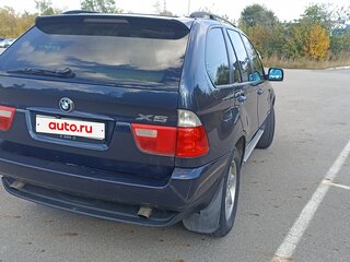 2005 BMW X5 3.0i I (E53) Рестайлинг, синий, 1150000 рублей, вид 3
