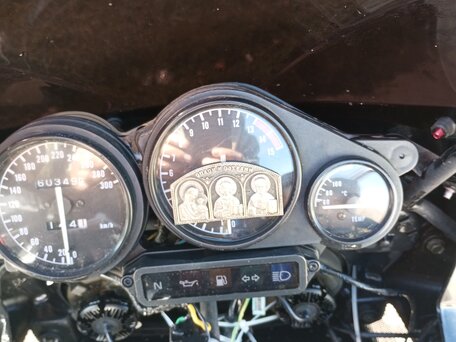 1995 Yamaha FZR600, чёрный, 280000 рублей, вид 1